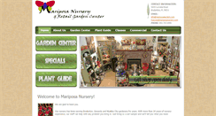 Desktop Screenshot of mariposanursery.com